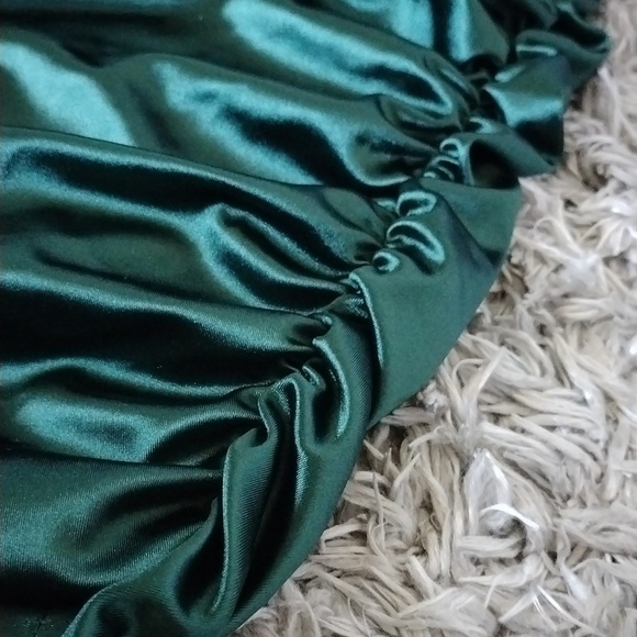 Satin Mini Dress - Picture 2 of 4